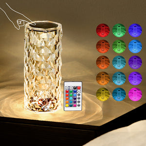 Touching Control Crystal Lamp