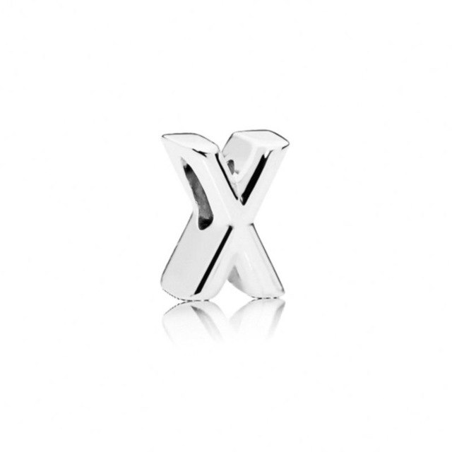 Alphabet Sterling Silver Charm