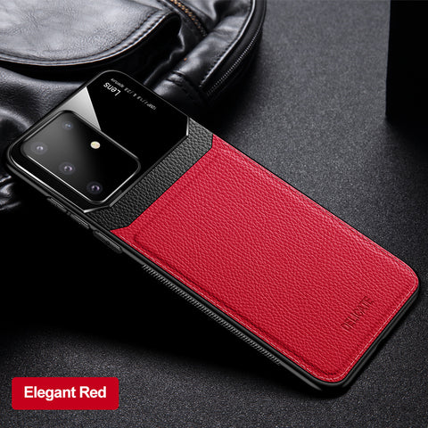 Image of Samsung Galaxy Leather Shell Case Cover.