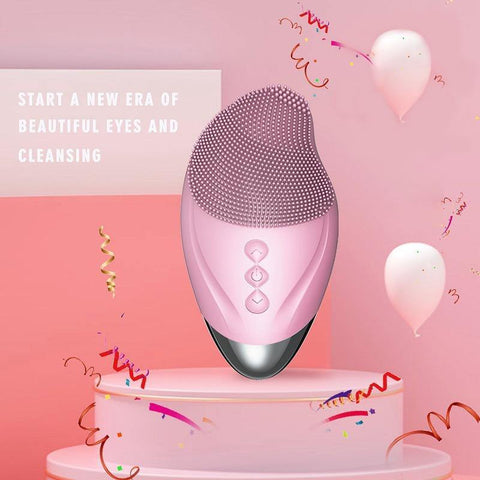 Image of Ultrasonic Electric Facial Cleansing Brush.