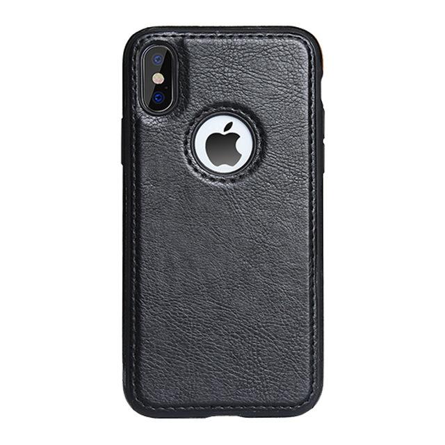Luxury Slim PU Leather Case for iPhone.