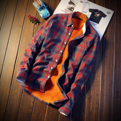 Image of Plaid Flannel Shirts.