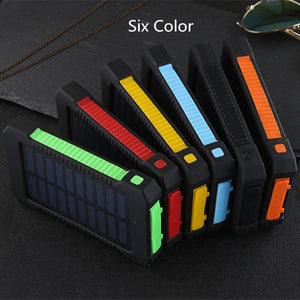 Solar Power Bank Waterproof Charger