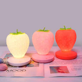 Creative Home Strawberry Night Light USB Rechargeable