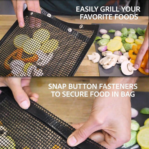 Image of Non-Stick Mesh Grilling Bag