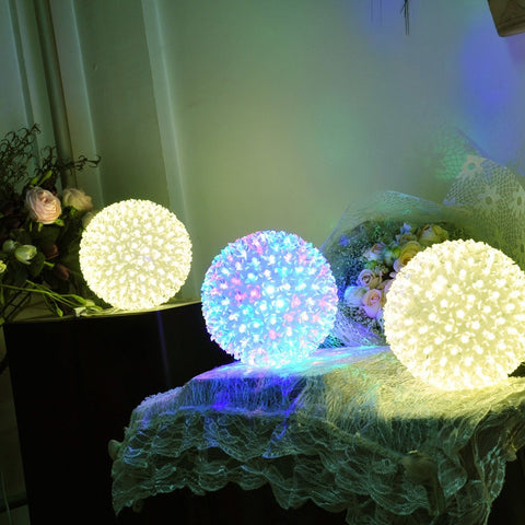 Image of Cherry Blossom Flower String Ball Lights Lamp.
