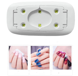 Nail Dryer LED UV Lamp Micro USB Gel Varnish Curing Machine.