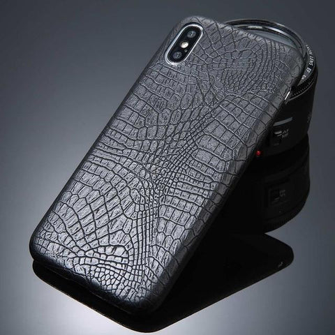 Image of Crocodile Texture Phone Case.