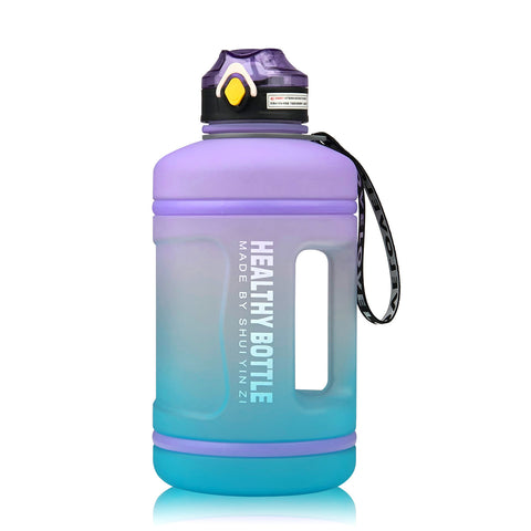 Image of Straw Space Cup Sports Water Bottle