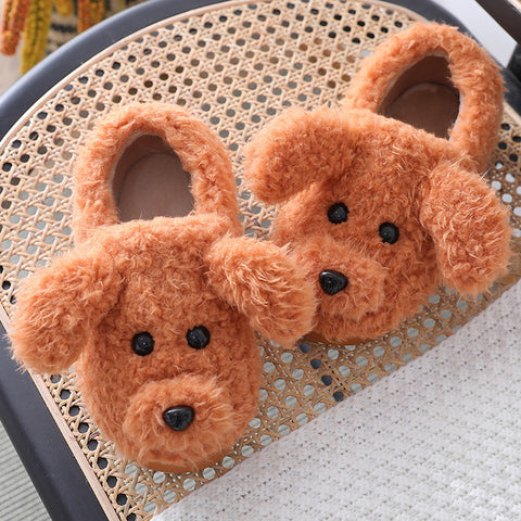 Image of Teddy cartoon slippers.