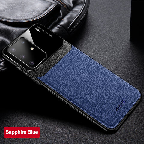 Image of Samsung Galaxy Leather Shell Case Cover.