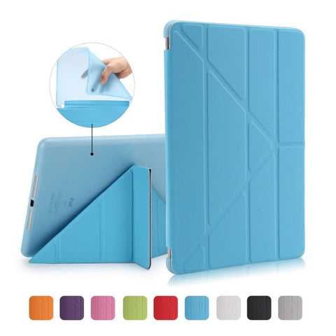 Image of Case Cover for iPad PU Leather Magnetic Smart Cover.