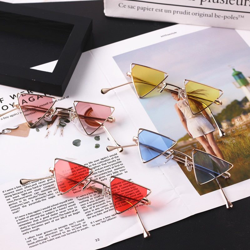 Triangle Shaped sunglasses