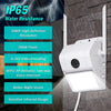 1080P Multifunctional WIFI Wireless Surveillance Outdoor Wall Light Webcam.