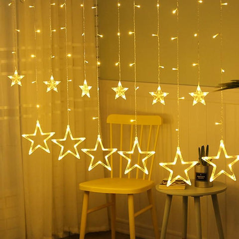 Image of Star Light  Christmas Decoration.