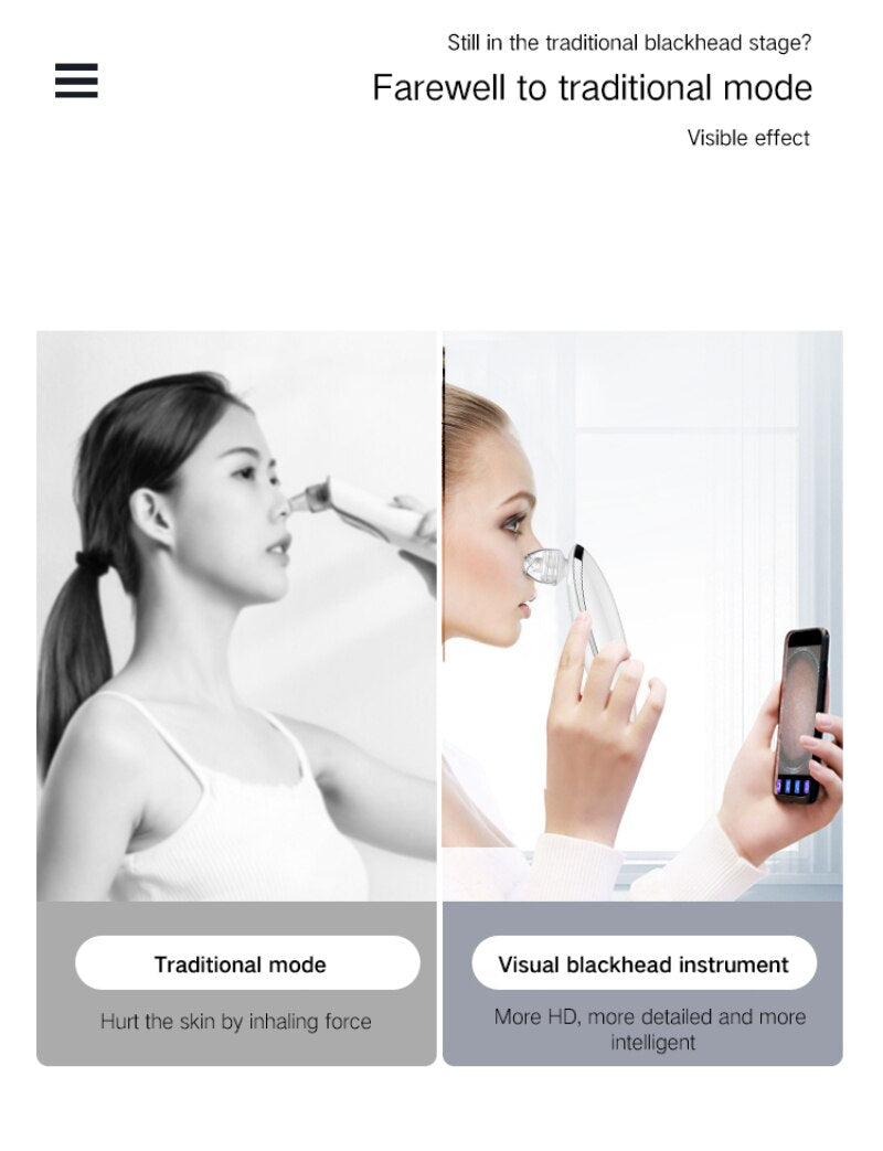 Electric Visual Blackhead Facial Care