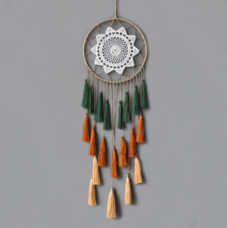 Tassel & Lace Dreamcatcher Wind Chimes