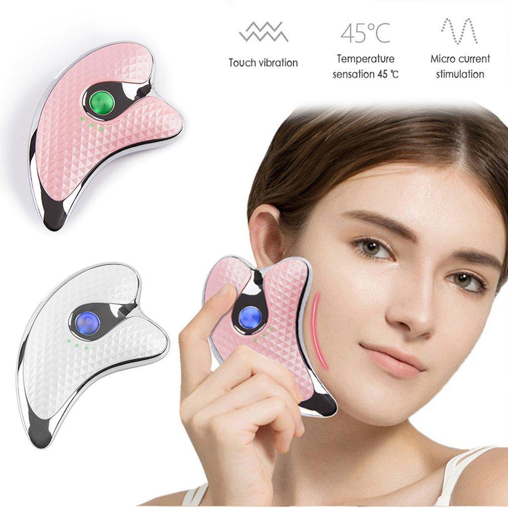 Heating Scraping Apparatus Facial Massager.