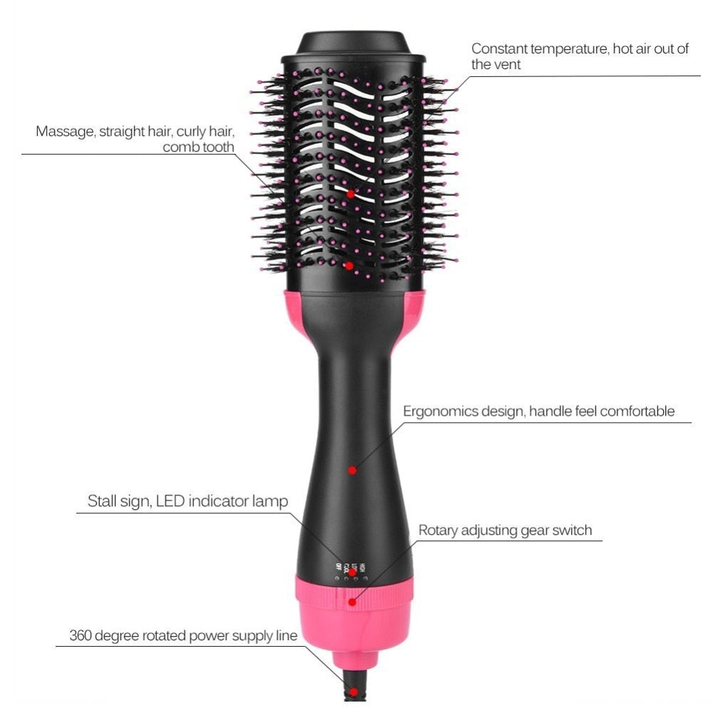 2 in 1 Hair Dryer Brush