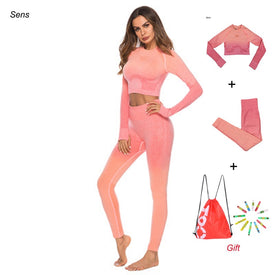 Winter Yoga Set Leggings