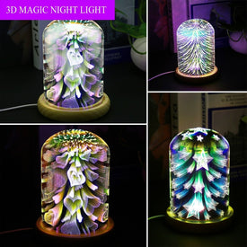 3D Night Light Magic Desk Table Lamp