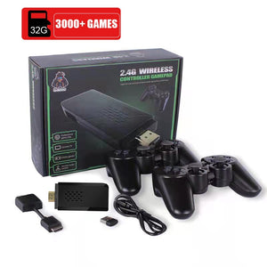 4K Game Stick 2.4G Wireless Controller PS1/FC Joystick