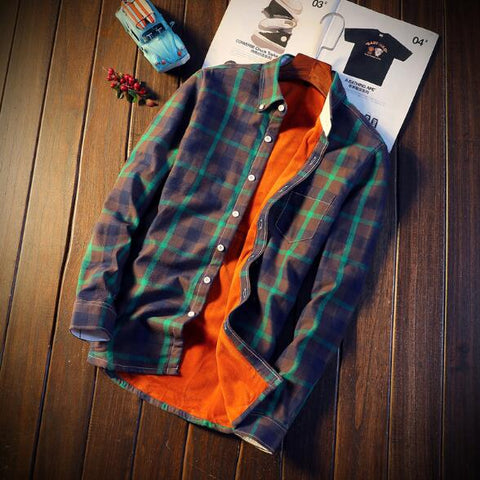 Image of Plaid Flannel Shirts.