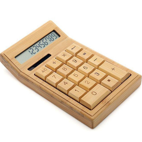 Image of Creative Bamboo Calculator