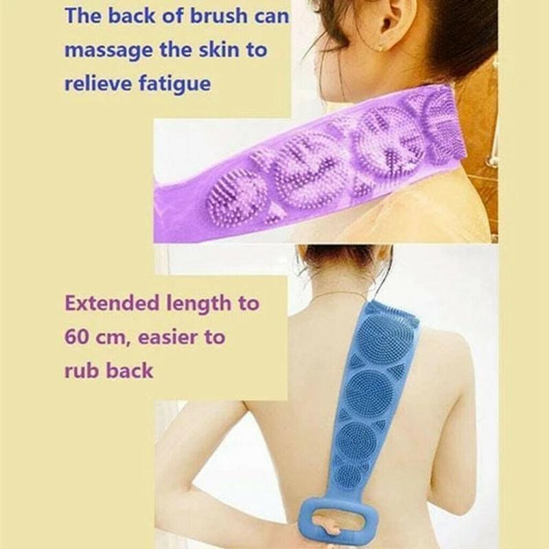 Bath Artifact Shower Shower Silicone Body Brush.