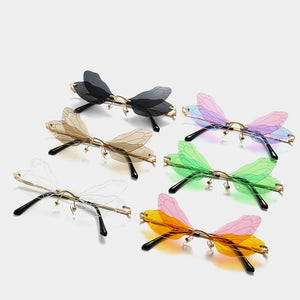 Vintage Dragonfly Sunglasses