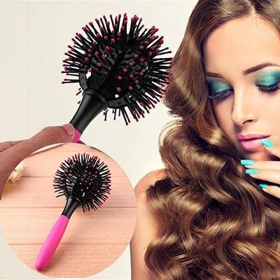 Image of 3D Round Hair Brushes.