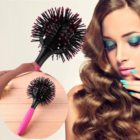 Image of 3D Round Hair Brushes.