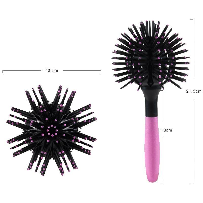 3D Round Hair Brushes.