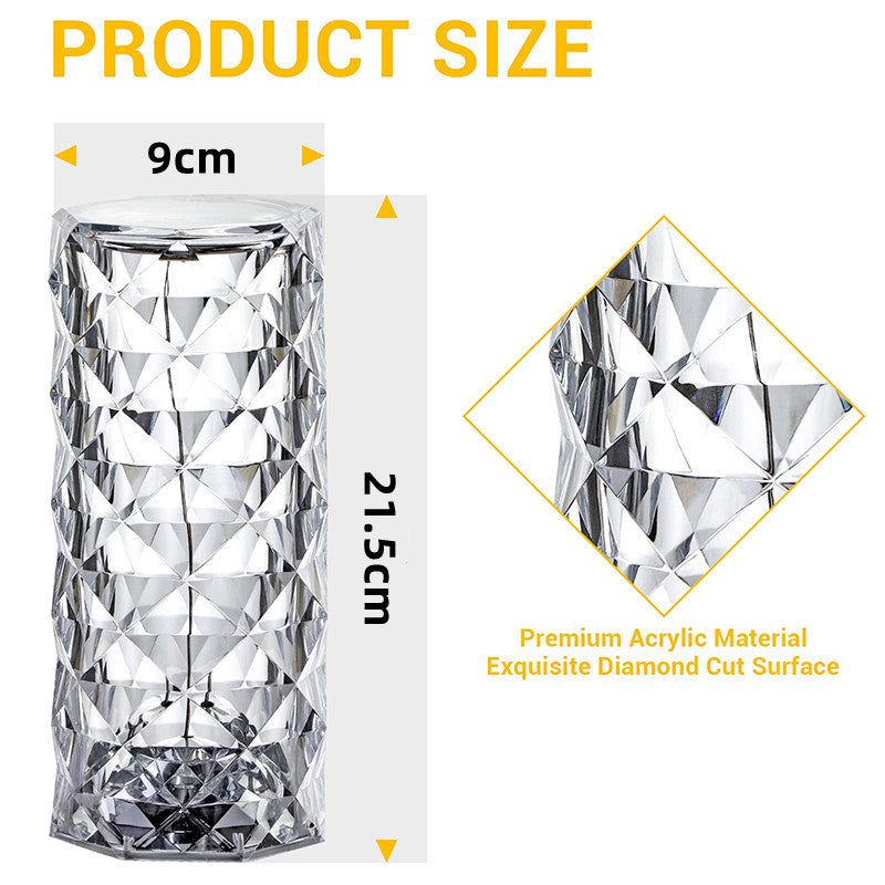 Touching Control Crystal Lamp