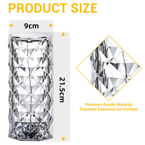 Image of Touching Control Crystal Lamp