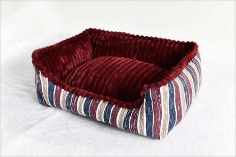 Image of Full detachable style canvas square Winter Warm  Pet nest mattress.
