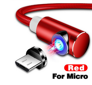 2m Magnetic Cable Micro USB Adapter Charger.