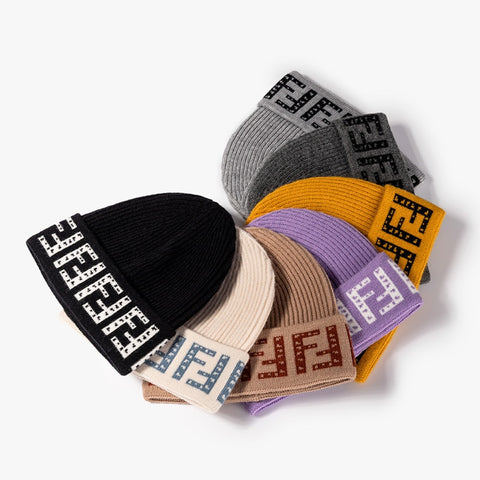 Image of Letter Beanie Hat