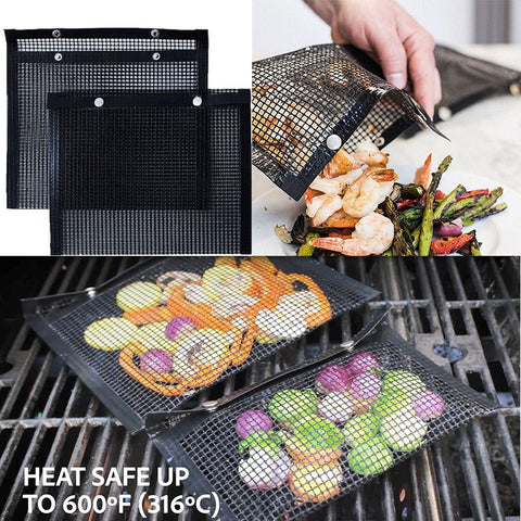 Image of Non-Stick Mesh Grilling Bag