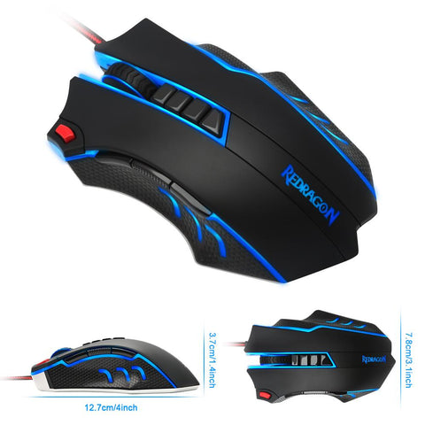 Image of Red dragon Gaming Mouse