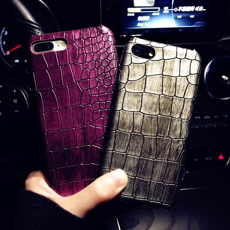 3D Crocodile Phone Case For iPhone