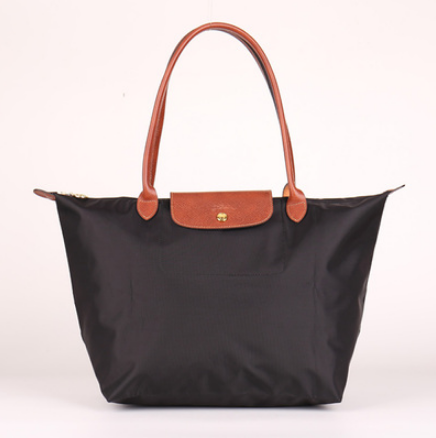 Image of Folding waterproof nylon handbag.