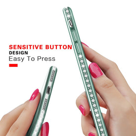 Diamond Bling Transparent Phone Case for iPhone