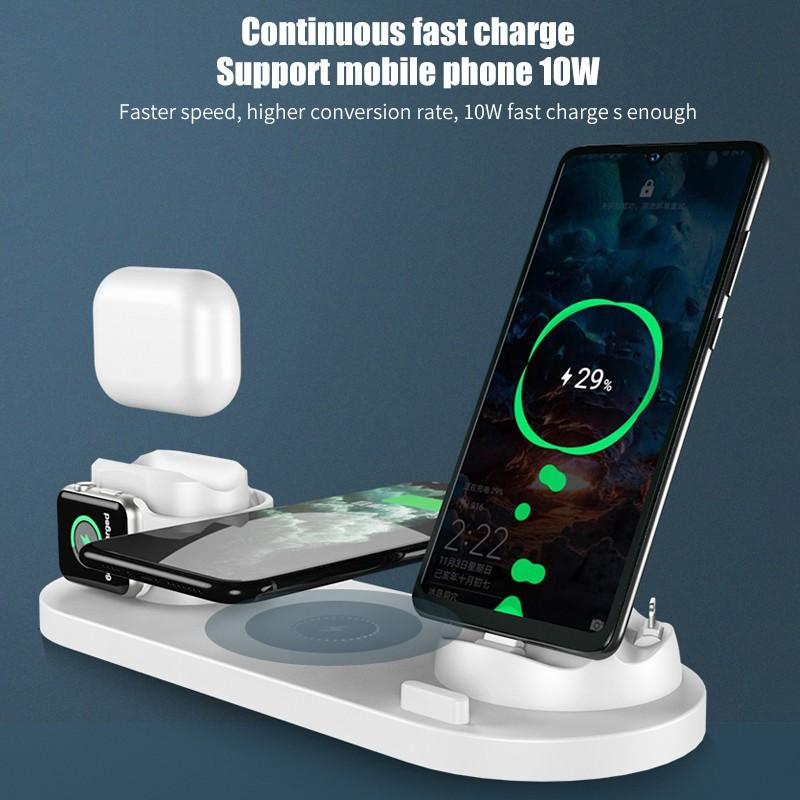 6 in 1 Wireless Charger