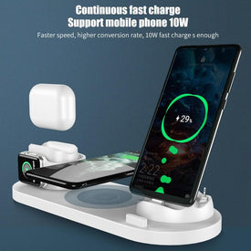 6 in 1 Wireless Charger