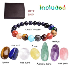 8pcs Natural crystal original Chakra Healing Stone