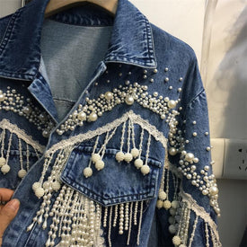 Tassel Denim Jacket