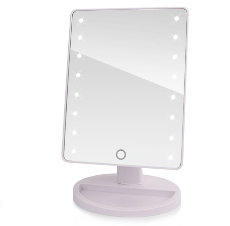 Image of LED Touch Screen Makeup Mirror