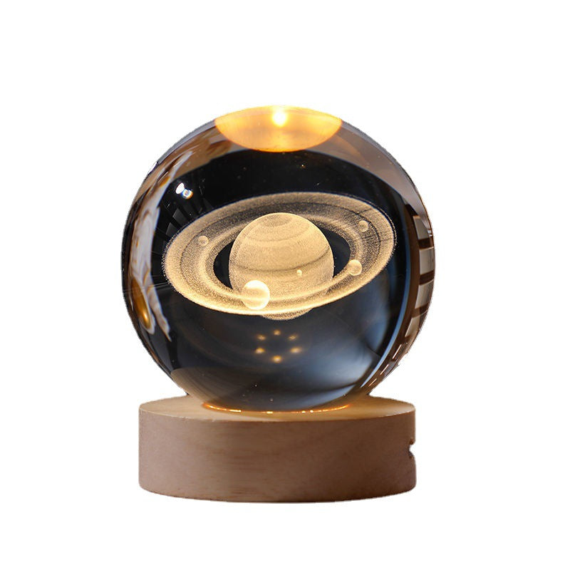 Universe Series Luminous Crystal Ball Night Light