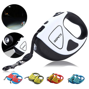 Pet Dog Automatic Retractable Fiber Leash